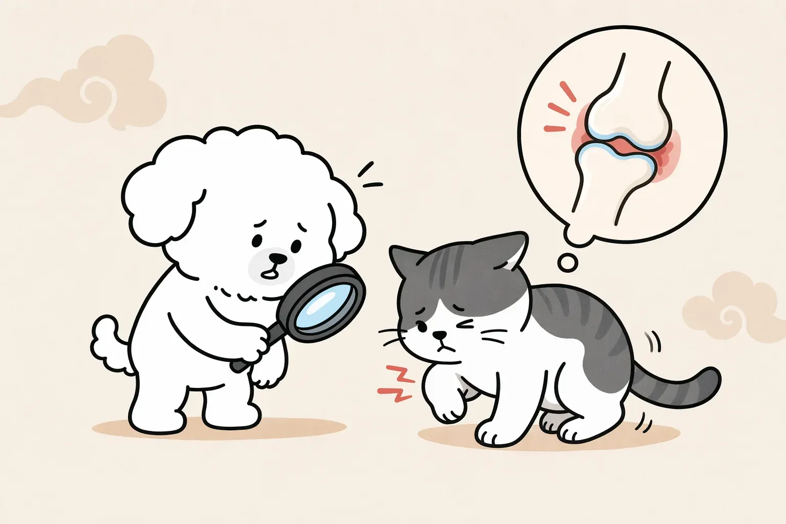 고양이 관절염 증상