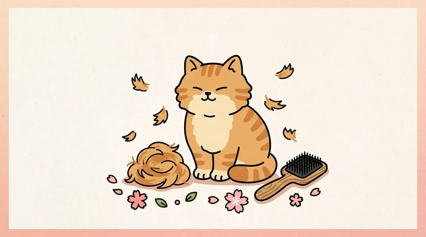 고양이 봄철 털갈이