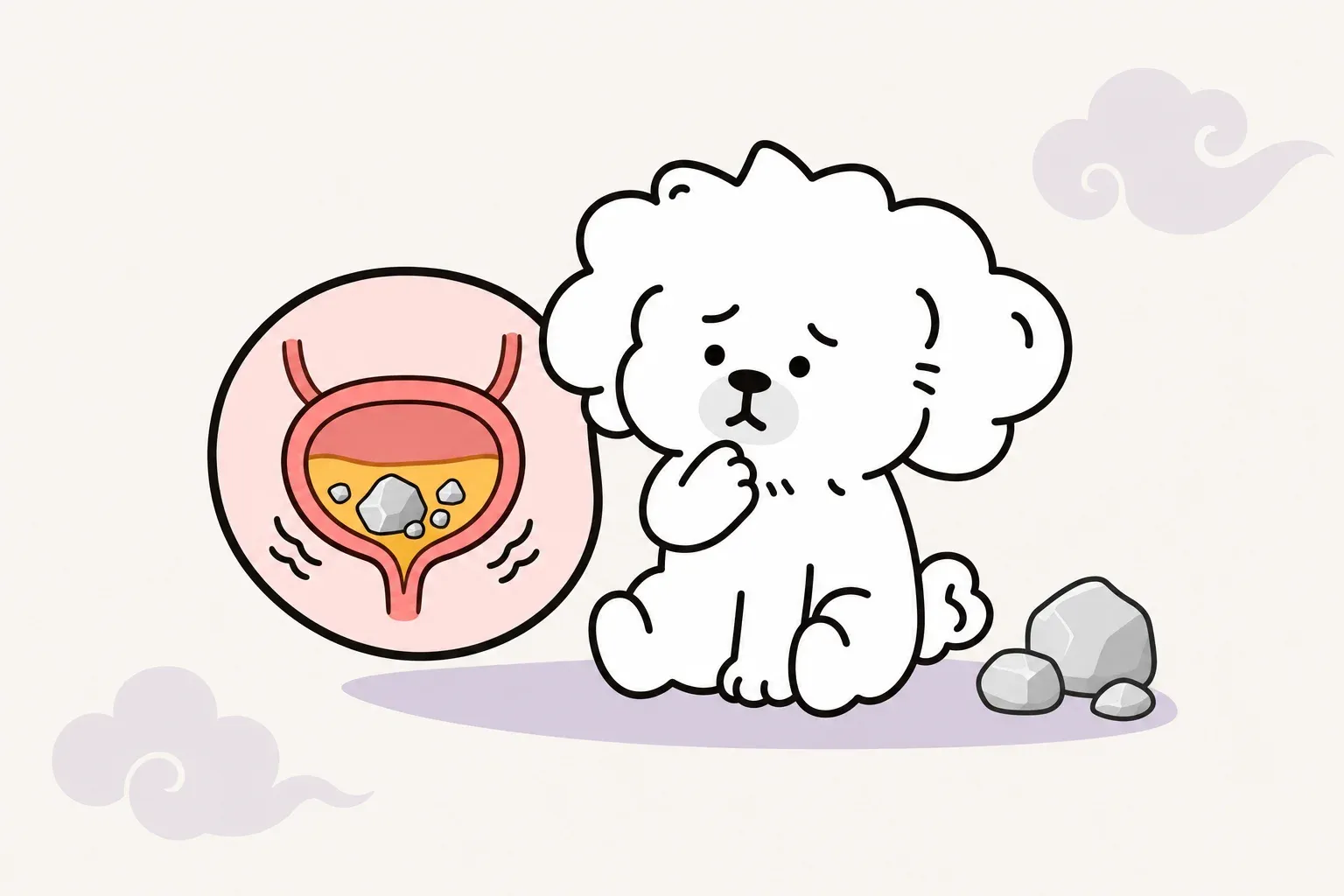 강아지 방광결석
