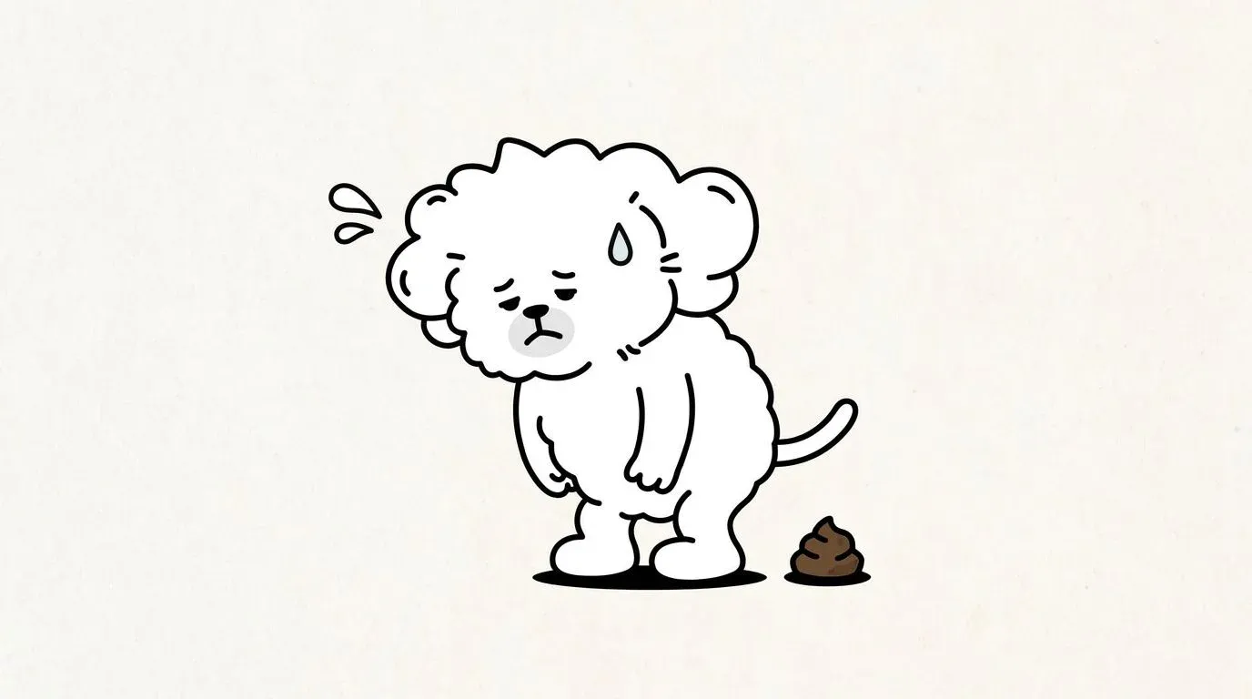 강아지 변비