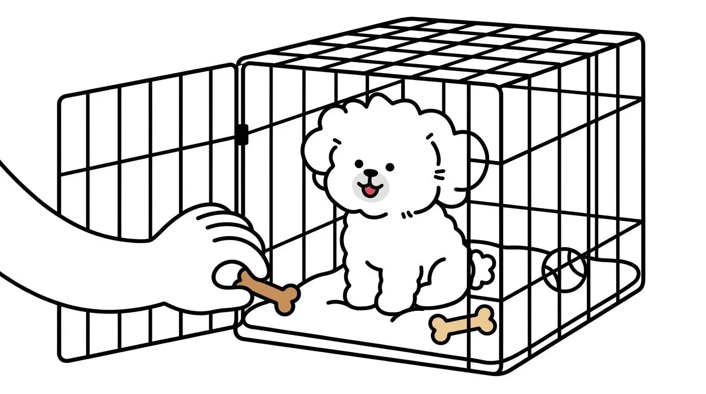 강아지 크레이트 훈련