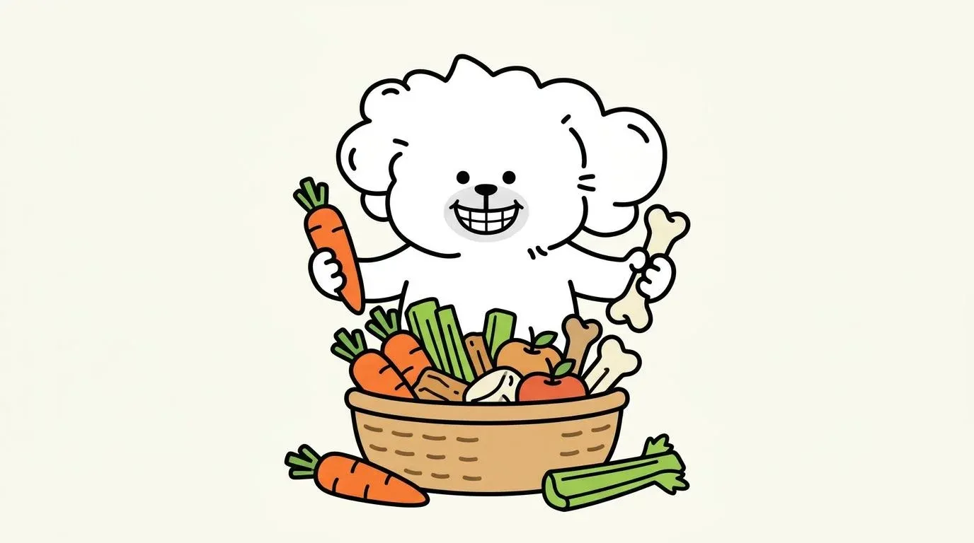 강아지 치아 건강 음식