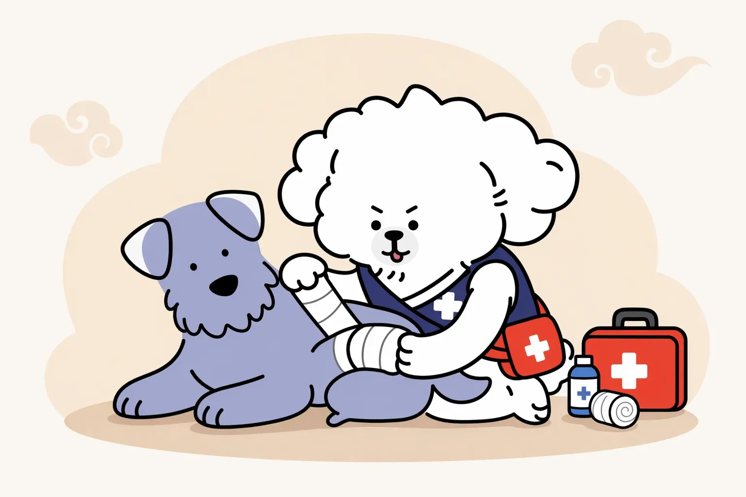강아지 응급처치