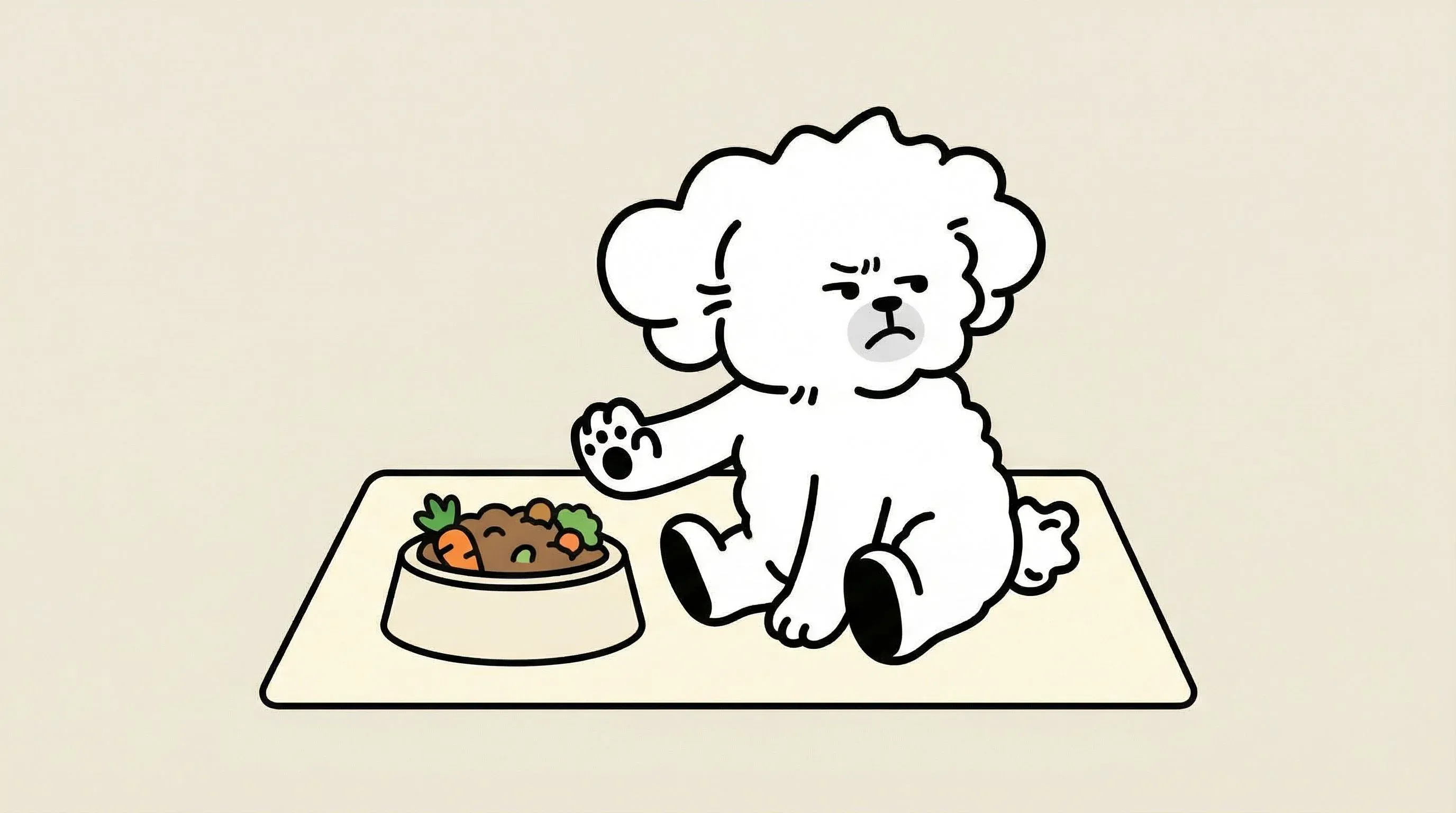 강아지 편식