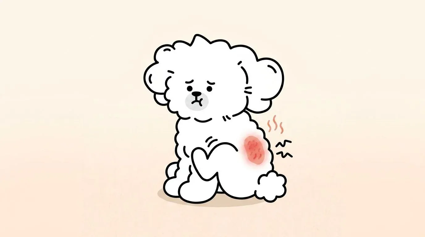 강아지 핫스팟