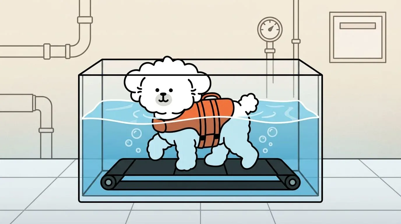 강아지 수중재활