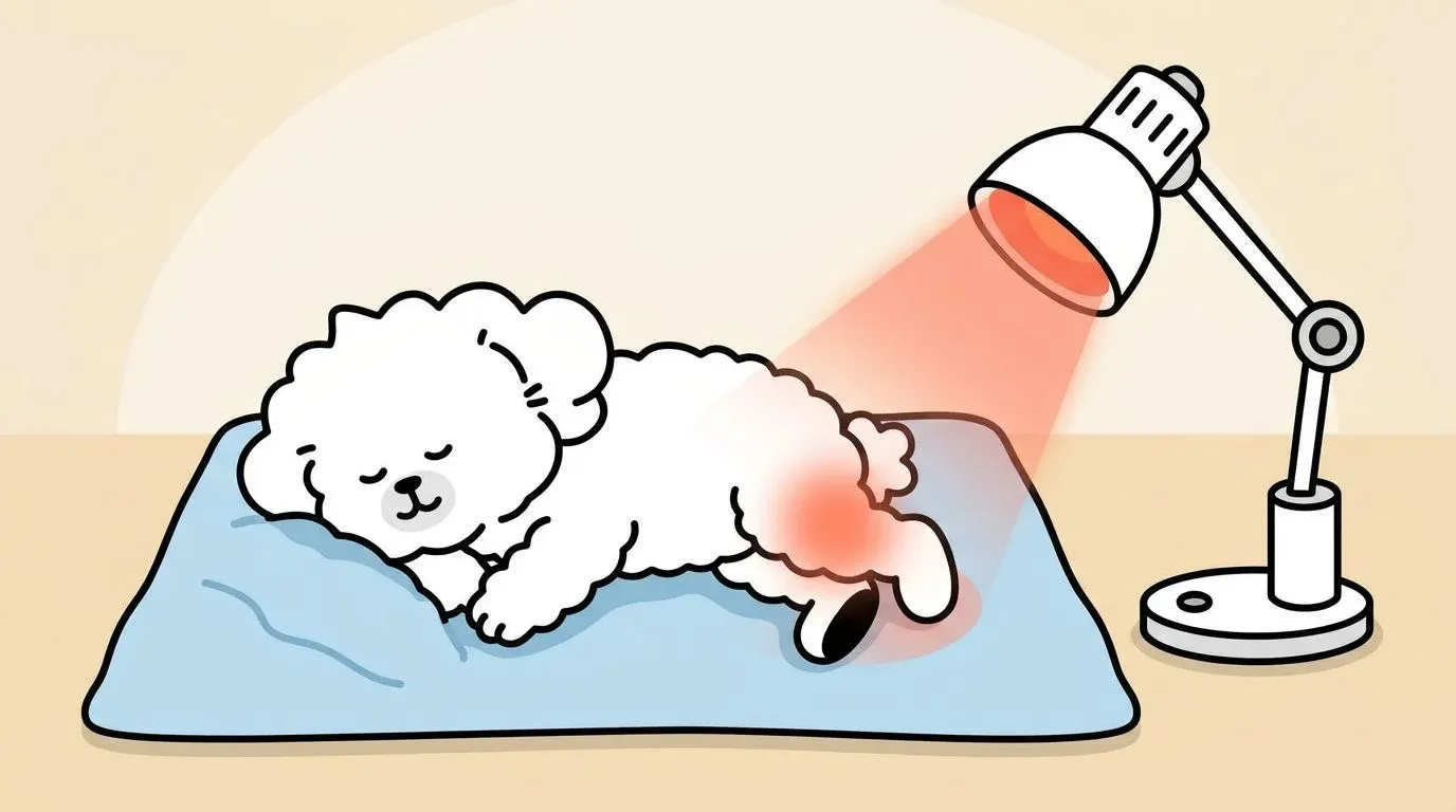 강아지 근적외선 치료 집에서
