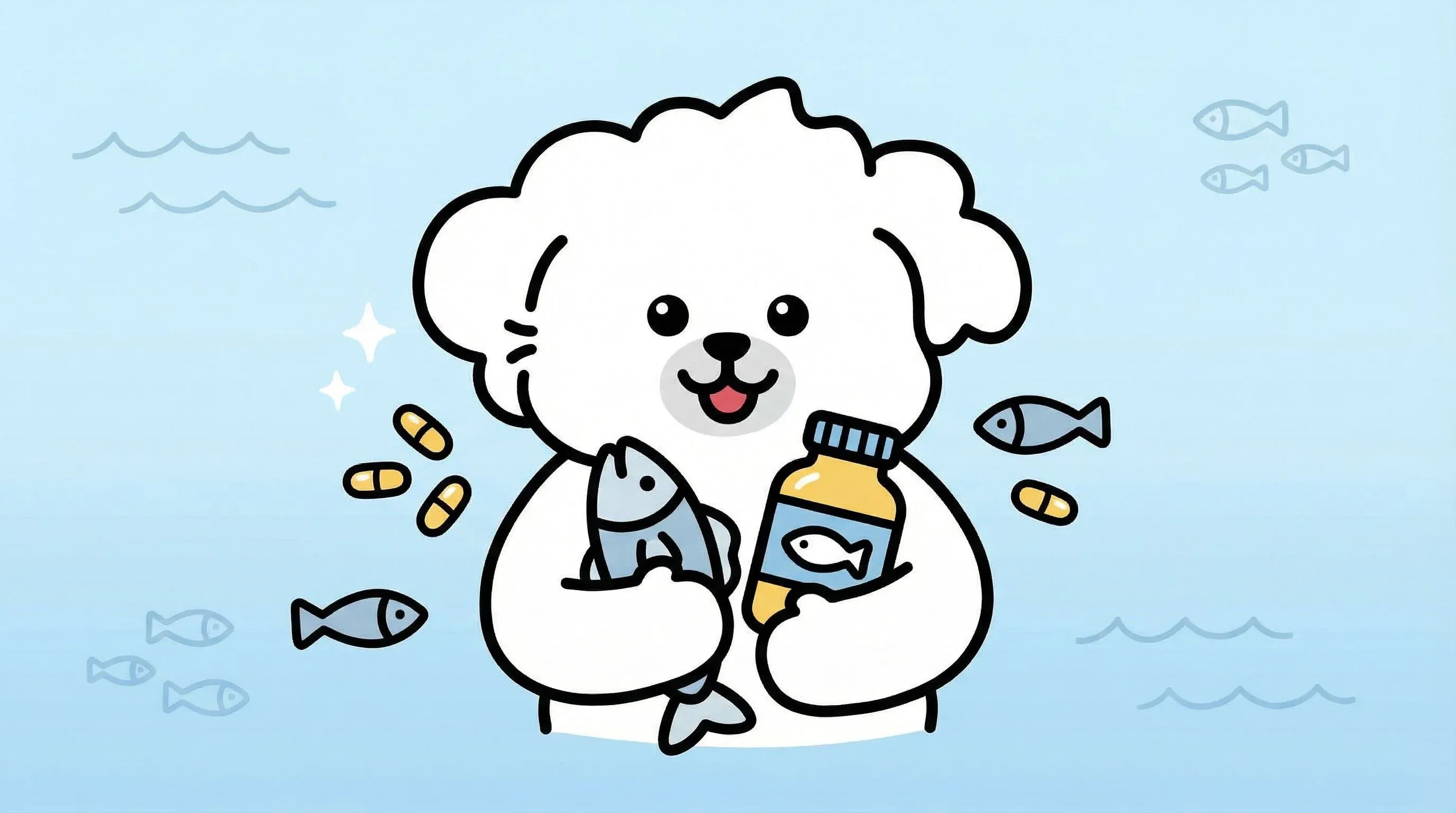 강아지 오메가3 효과