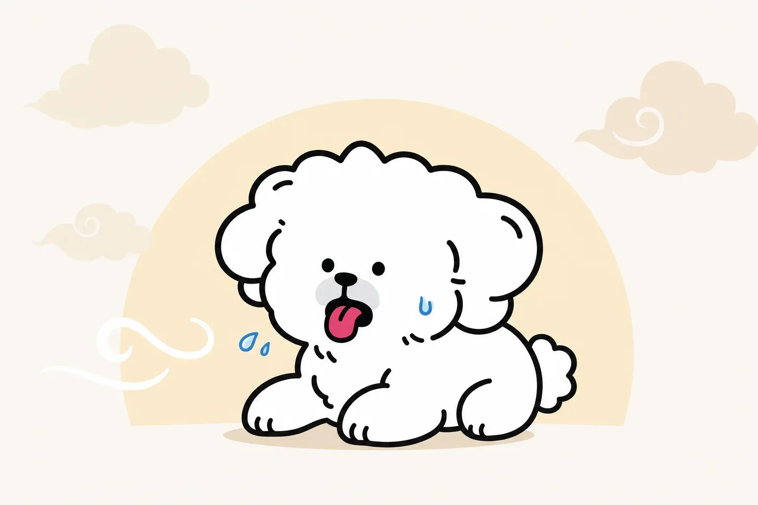 강아지 헥헥거림