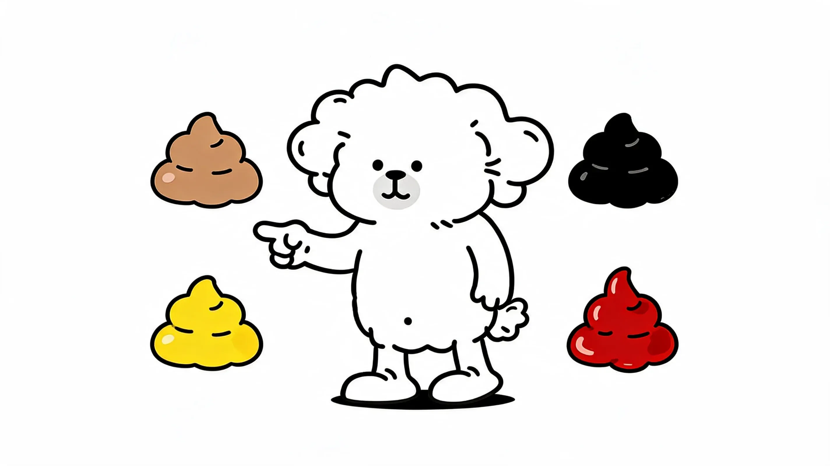 강아지 대변 색깔