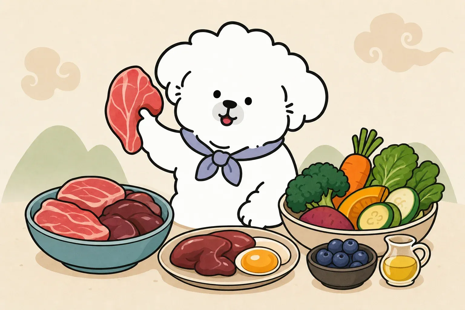 강아지 생식