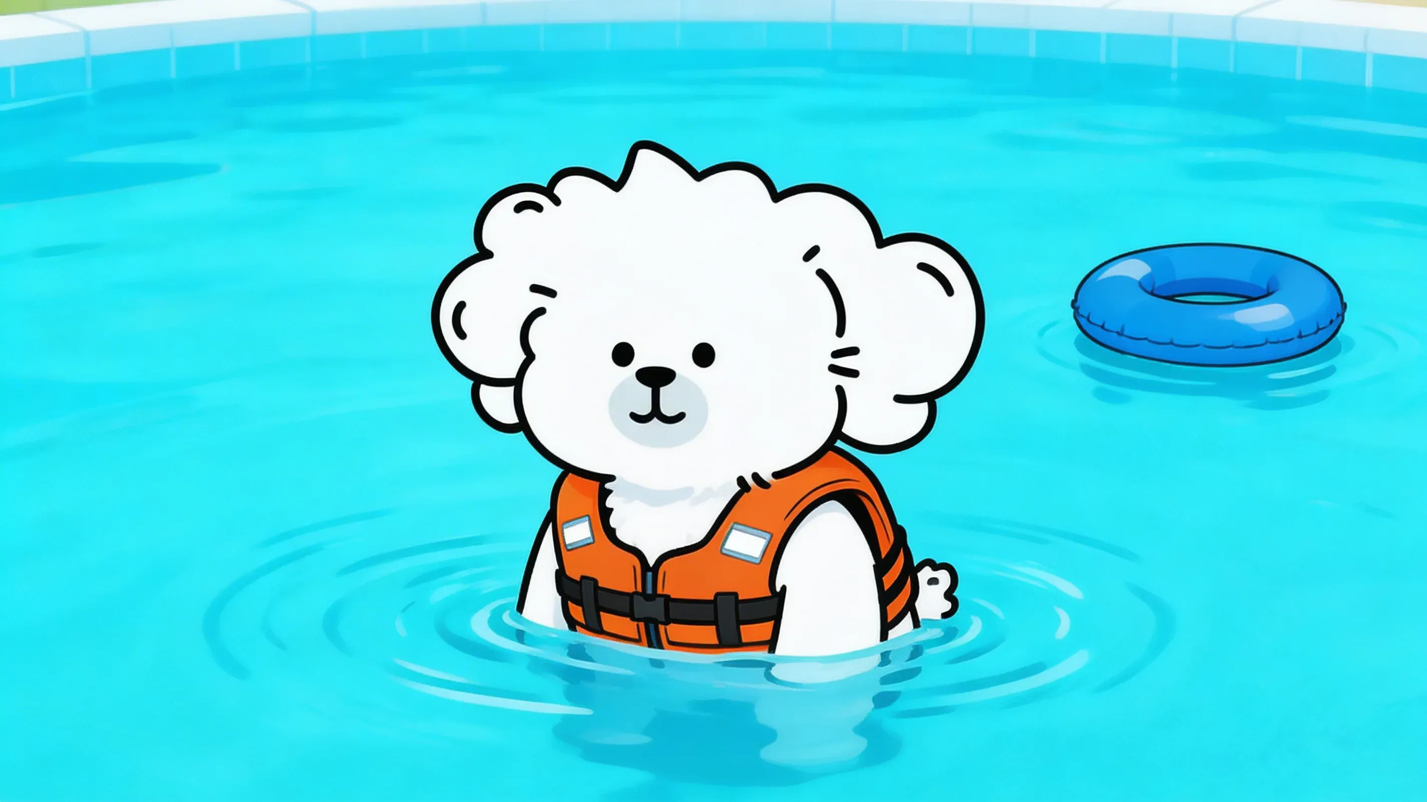강아지 수영 안전